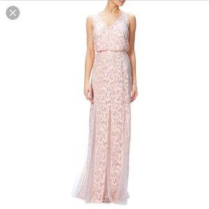 Adrianna Papell Blush Pink Dress